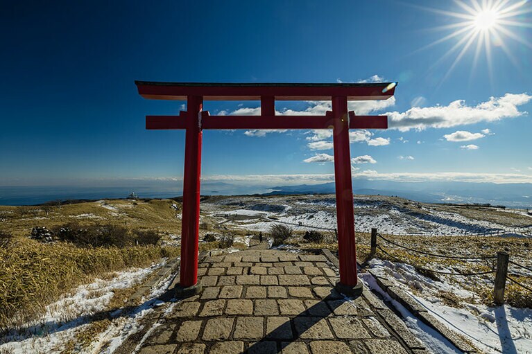 箱根元宮。写真：アフロ