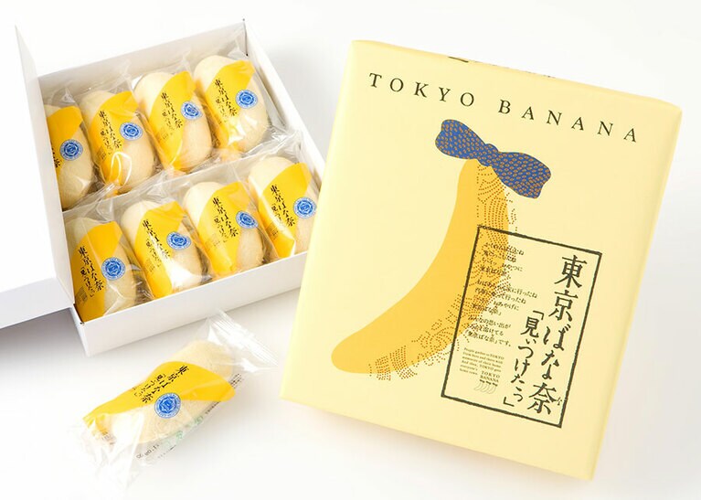 東京ばな奈8個入 1,029円／ギフトガーデン上野新幹線