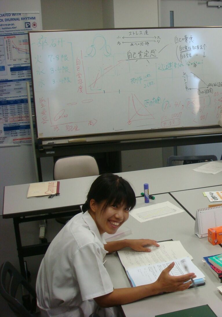 所属していたゼミにて（本人提供）