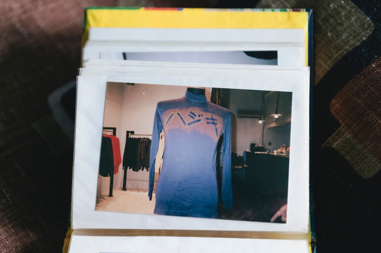 順子さんならではのあまりにもユニークなセンスが光るリメイク。（本人提供）