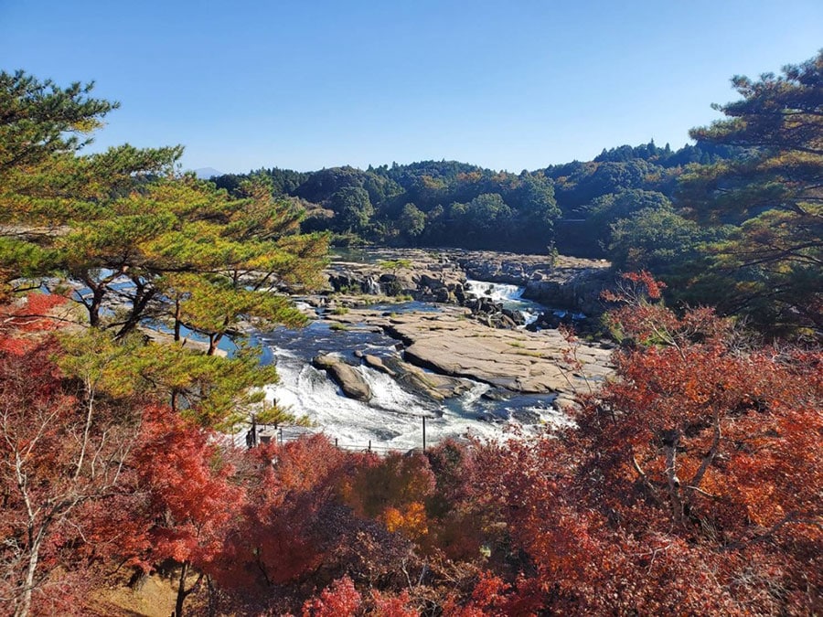 【鹿児島県】曽木の滝公園。写真協力：伊佐市役所地域振興課