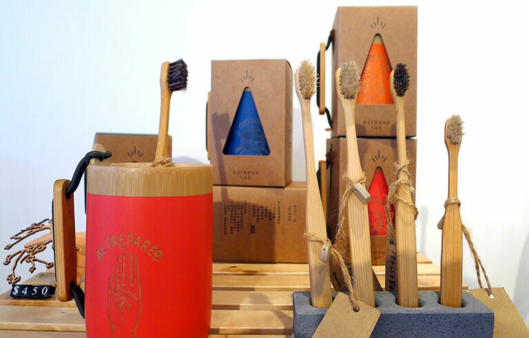 環境保護に対する意識が高い台湾では今、竹製品が再注目されています。