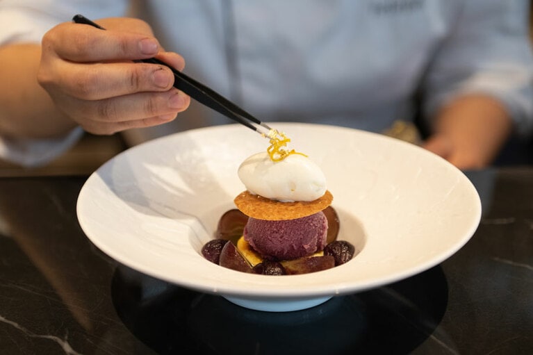 秋らしさ満点のひと品。