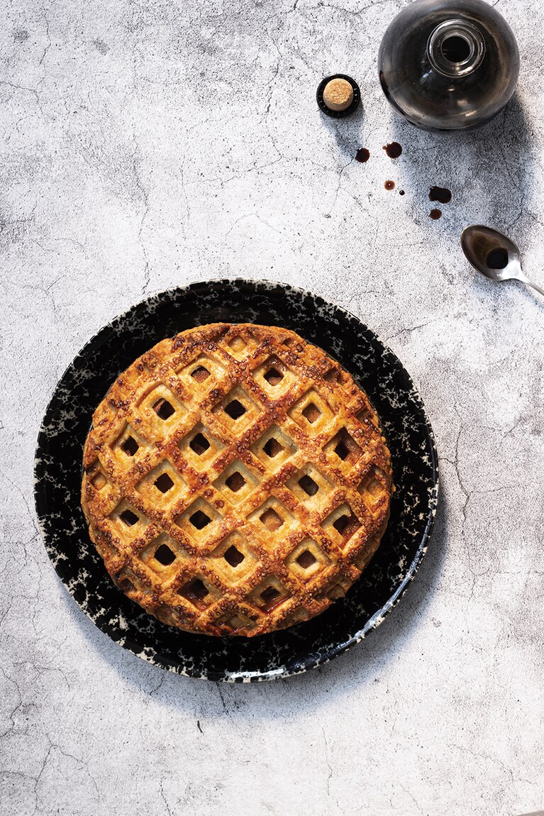 「バルサミコ・アップルパイ」。