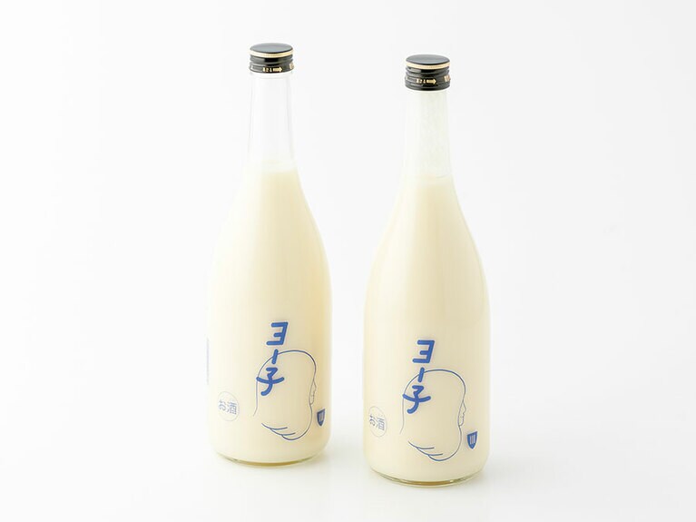 楯の川酒造「ヨー子」各720ml 1,500円。