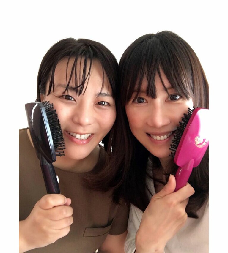 習った後の様子です。目がパッチリと開き、たるみが減りました！