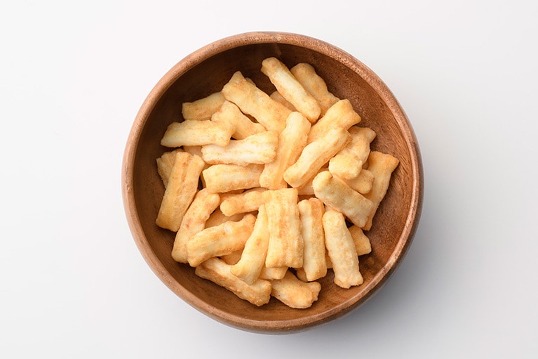 【福井県】日野あられの「ボル菓」。