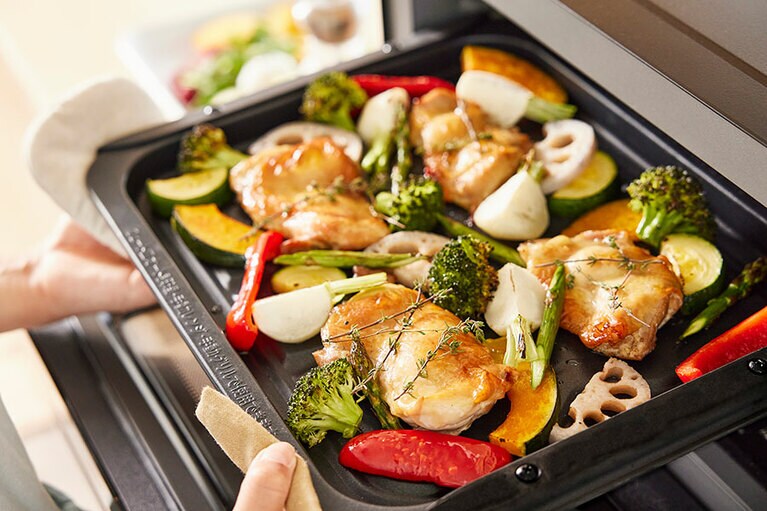 外はパリッ、中はジュワッな料理が簡単に。