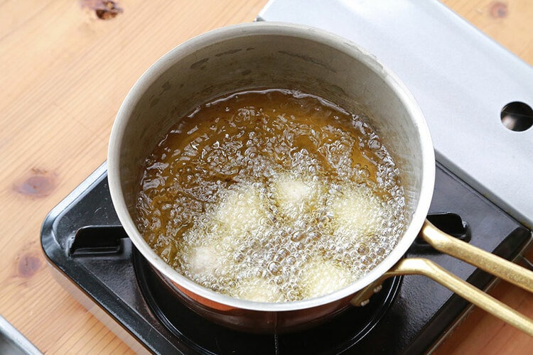 フライパン オファー お湯 気泡