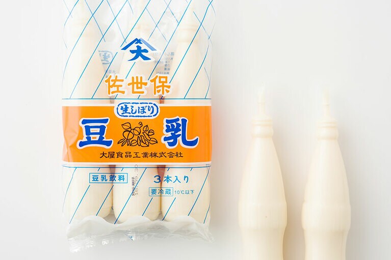 佐世保 生しぼり 豆乳 180ml×3本 190円／大屋食品工業