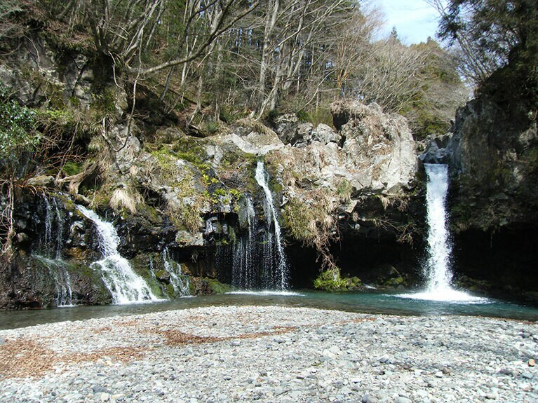 【静岡県】陣馬の滝。