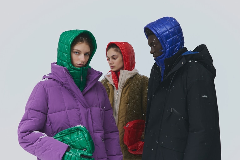 キルティングバラクラバ 各16,500円。※11月発売予定。