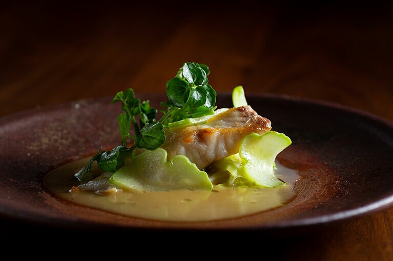 酒の宿 玉城屋［新潟／松之山温泉］料理一例。