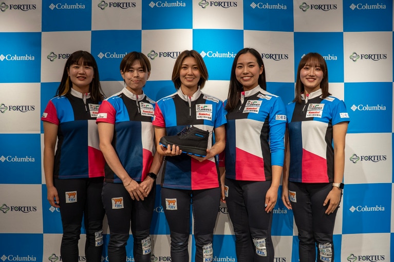 東京・原宿の旗艦店COLUMBIA TOKYO FLAGSHIPで開かれたイベントの様子。