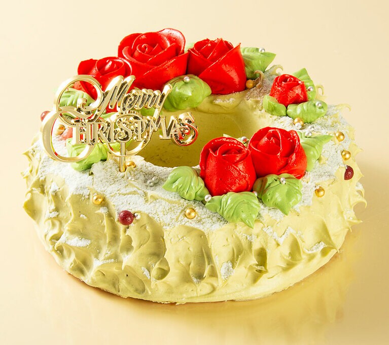 「クリスマスリース」5,400円／コロンバン