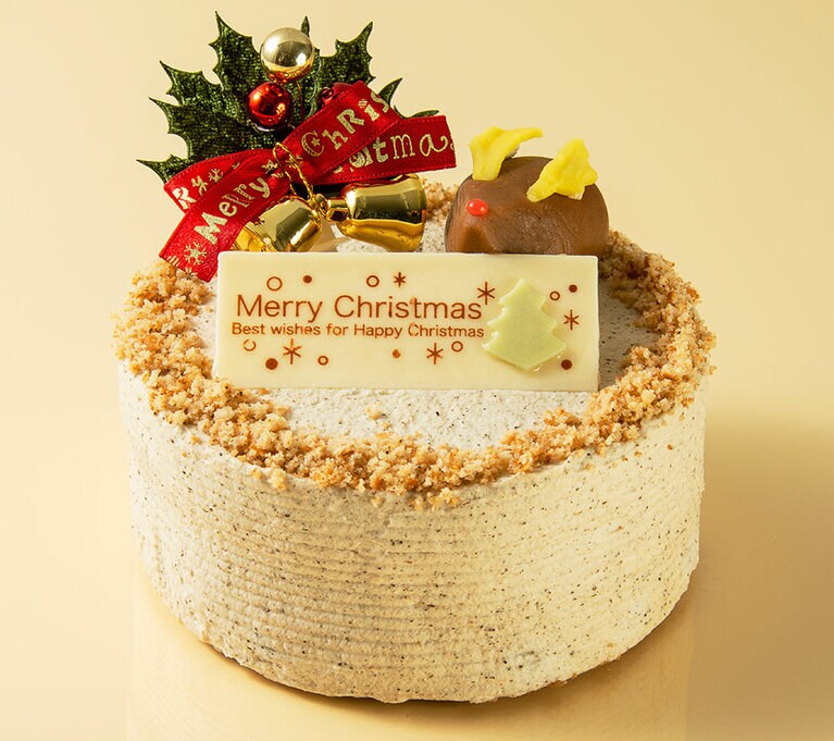 「ほうじ茶と栗のショートケーキ」2,500円／元町 香炉庵