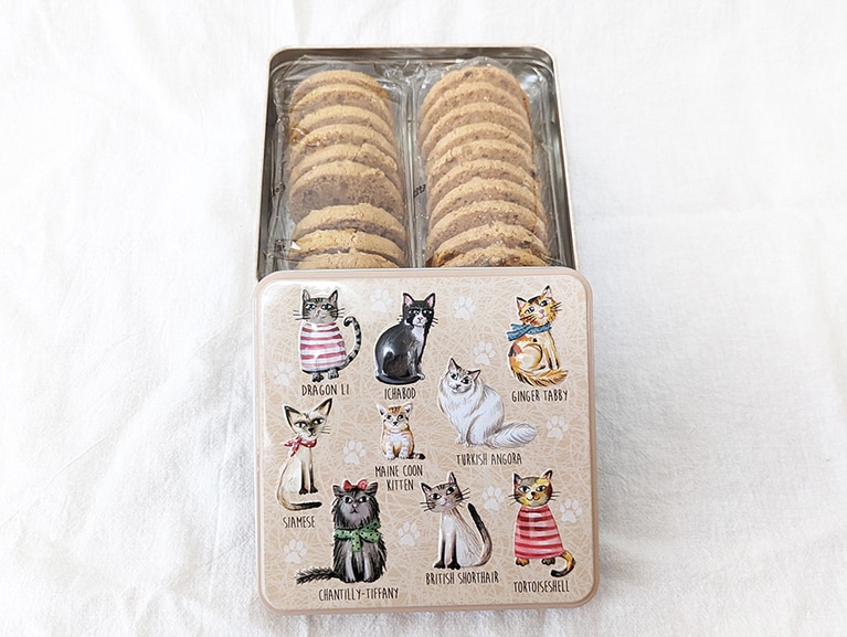 ティータイムにピッタリなクッキーがたくさん。