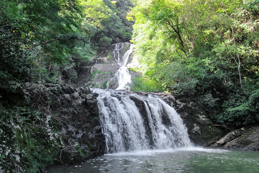 岩瀧寺の滝。