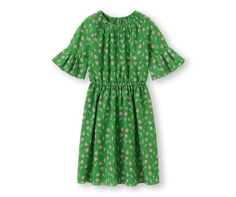 「ワンピース(5分袖)(ローズ)UNDERCOVER」2,990円。