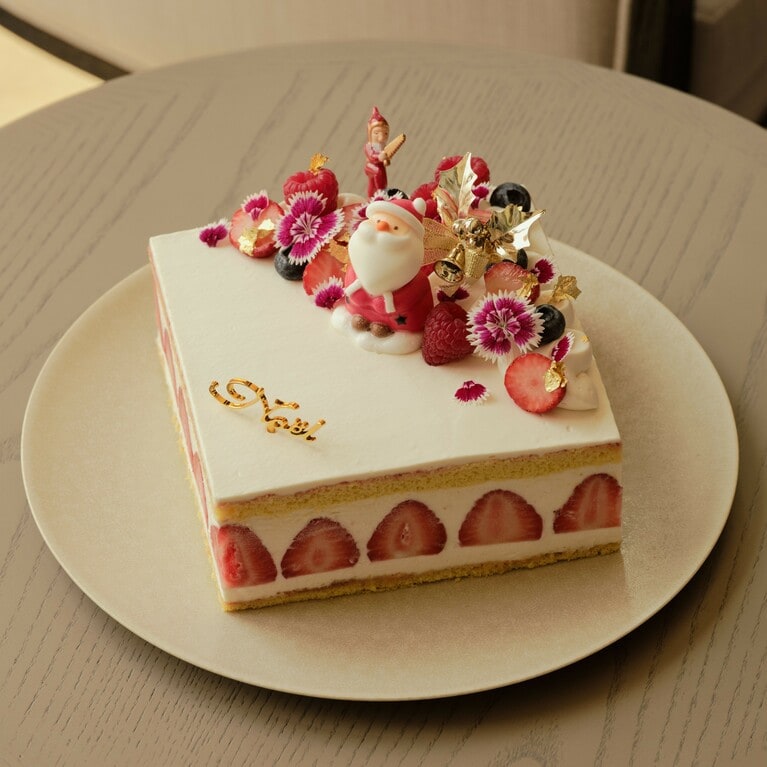 「クリスマス ショートケーキ」9,800円。直径15cm。数量限定。