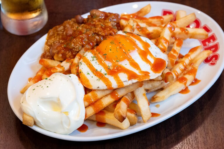 「チリエッグフライ」L1,045円。最高！