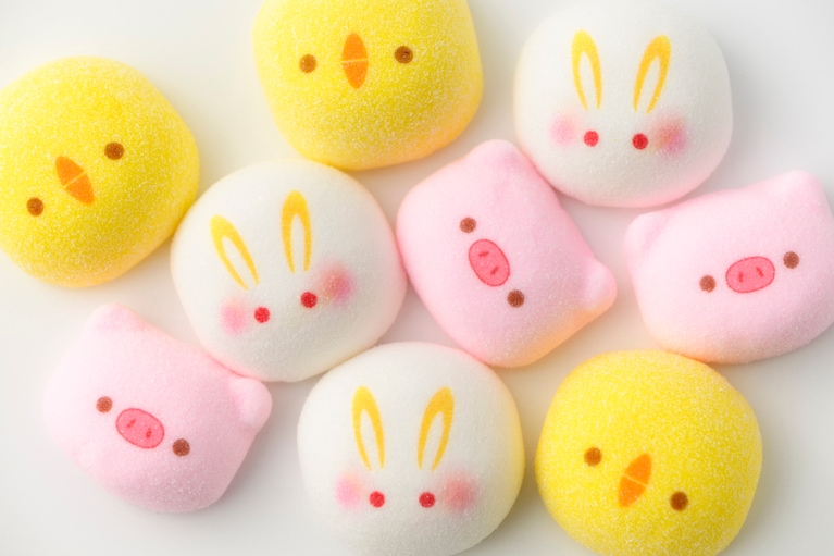 動物たちの表情にほっこり心が和む。人気は子ぶたさん。