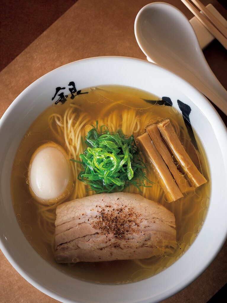 味玉中華そば 950円／銀座 八五