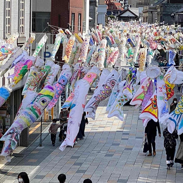 【埼玉県】およげ鯉のぼくん。