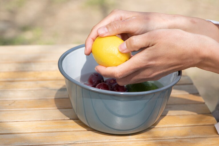 ワックスや農薬などが気になる野菜や果物に。