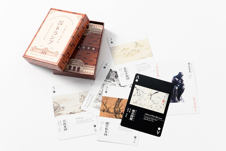 京都国立博物館 名品トランプ 1,782円(税込)。