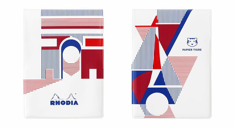 「ロディアカバー セリグラフィー byパピエ ティグル」No.11 ホワイト。