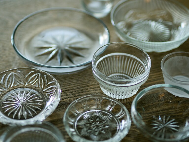 夏の“ガラスうつわ”レッスン【7～10センチ程度の小皿篇】。