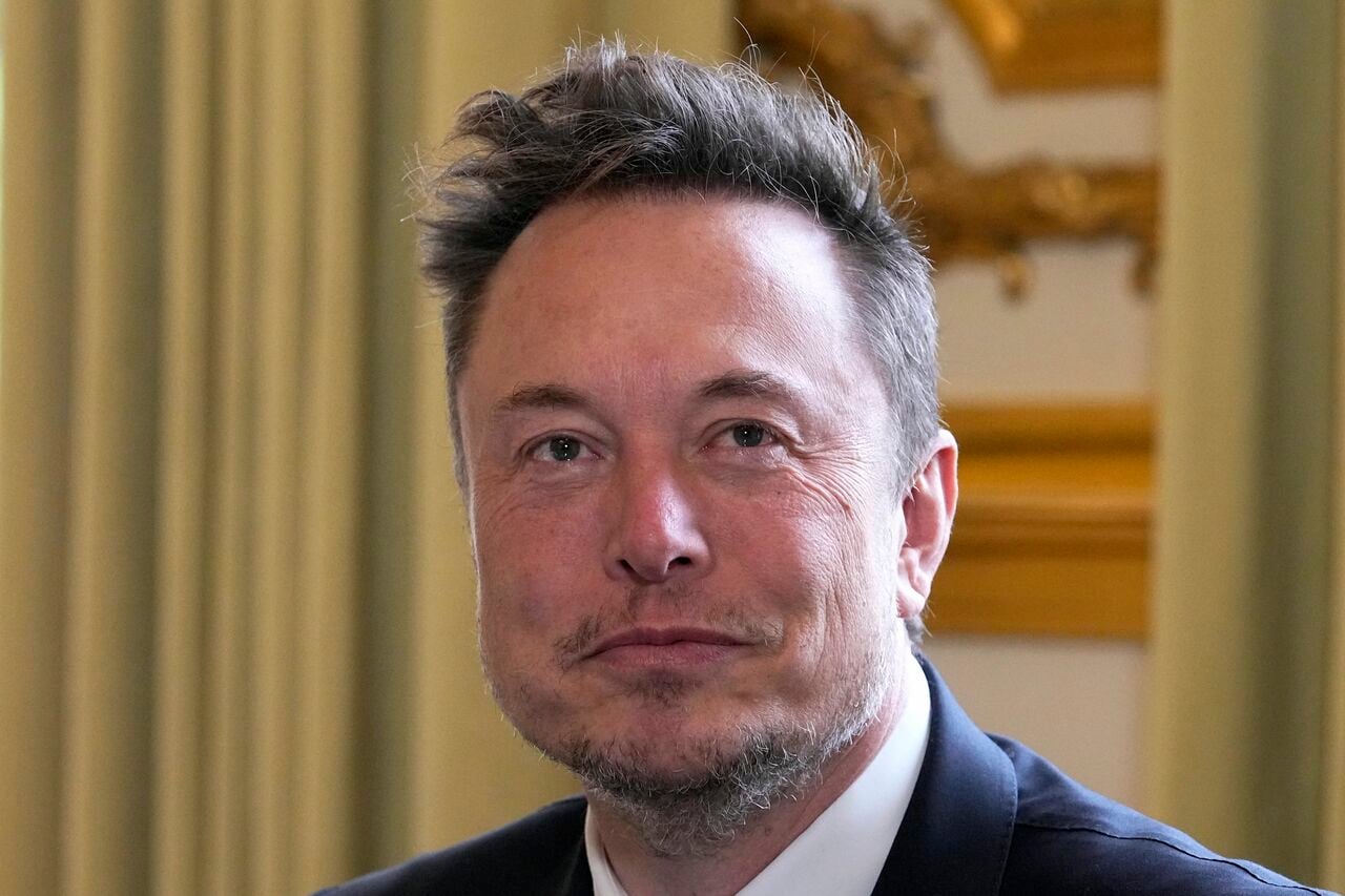 初の公式伝記を発表したイーロン・マスク　©時事通信社