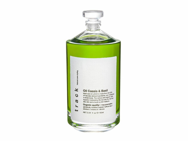 トラックオイル カシス＆バジル 90mL 4,180円。