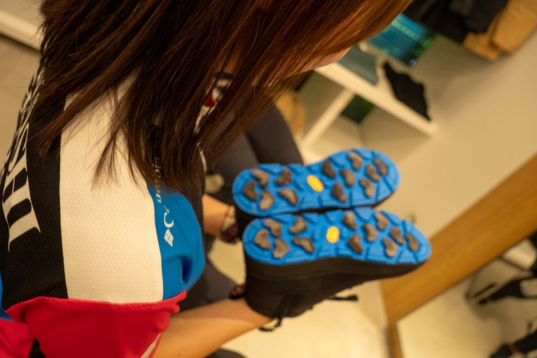 東京・原宿の旗艦店COLUMBIA TOKYO FLAGSHIPで開かれたイベントの様子。