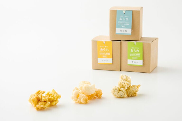 小さな稲ほ舎(あられ) 各20g 194円／稲ほ舎