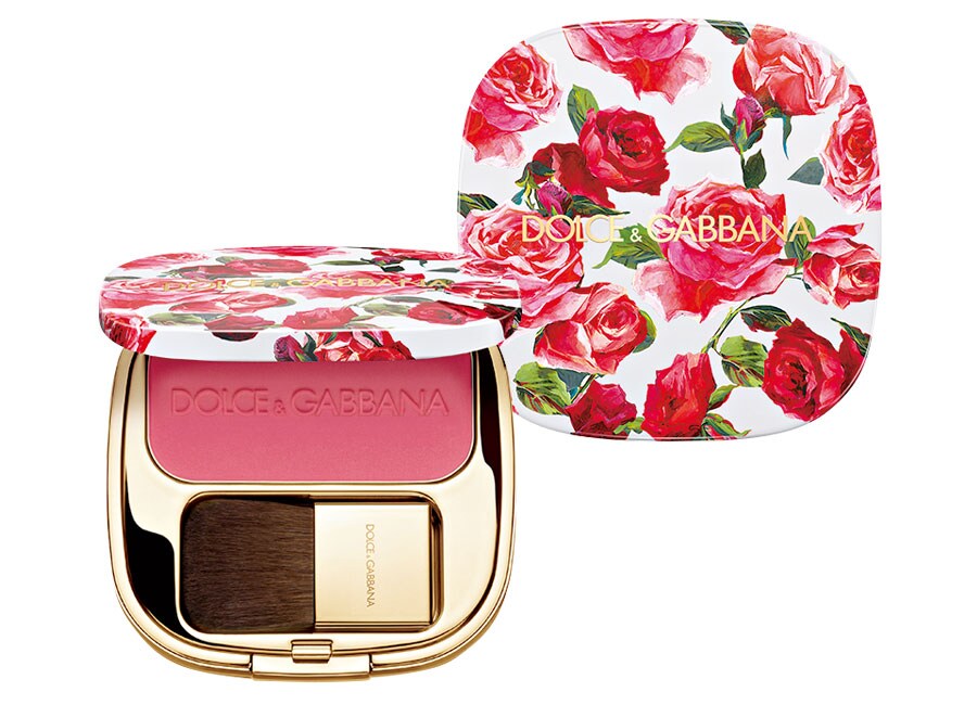 DOLCE&GABBANA BLUSH OF ROSES LUMINOUS CHEEK COLOUR CORAL 420 全12色 各6,300円／DOLCE&GABBANA BEAUTY