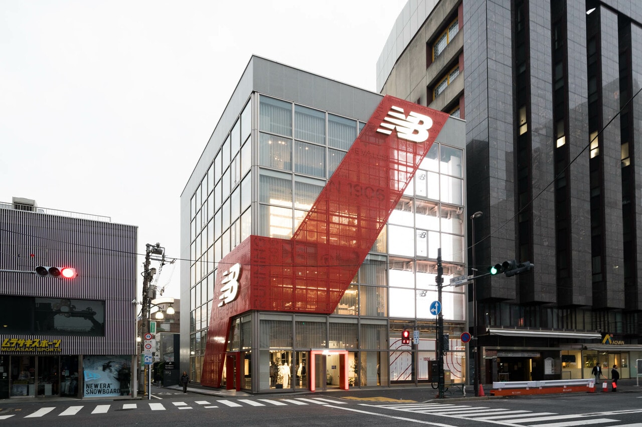 12月5日（金）にリニューアルオープンした「ニューバランス原宿」外観