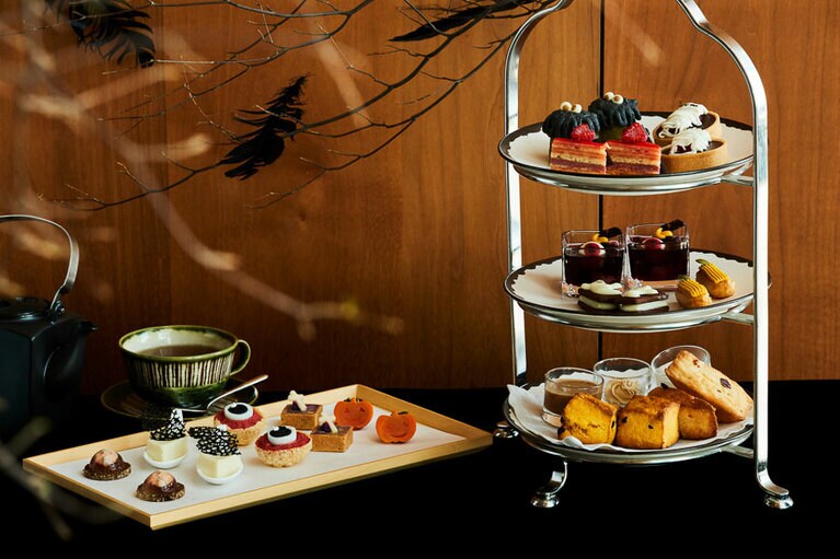 「ハロウィン アフタヌーンティー」 6,160円(サ別)。