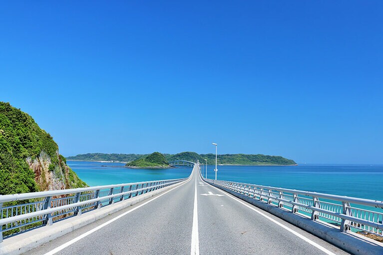 角島大橋。