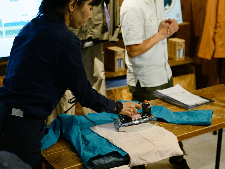 パタゴニアが開催した「Wash Party」の様子。