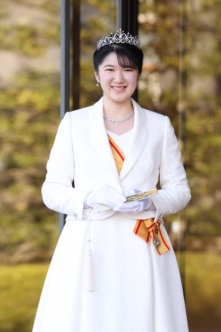 2021年12月5日　御成年行事に臨まれる愛子さま　©JMPA