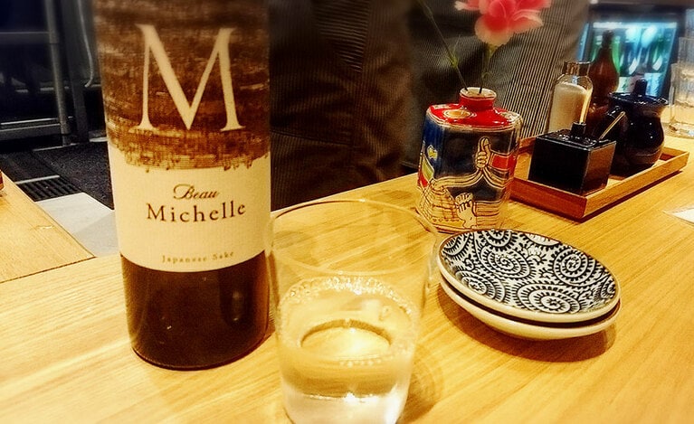 ビートルズの音楽が流れる酒蔵で造られたという一品。