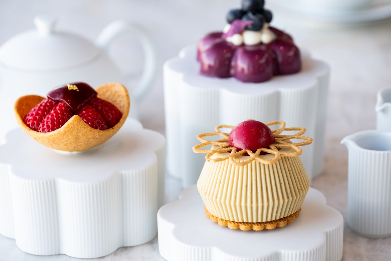 憧れホテルのアフタヌーンティー。