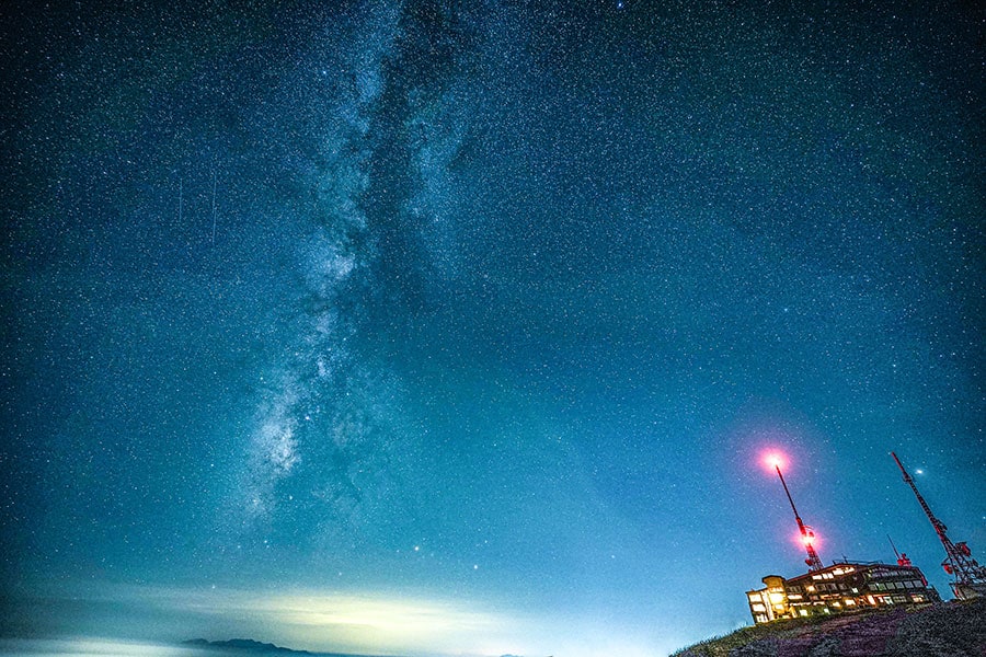 圧倒的な星空に感動……。