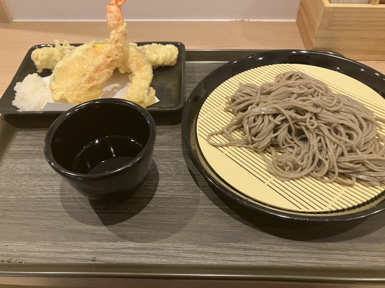 もう1つのお勧め「天もりそば」 