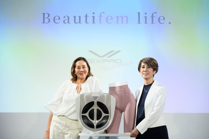 SIXPAD 骨盤底筋ケアガードル ブラック Sサイズ SIXPAD】はくだけで支える！骨盤底筋ケアガードルで、女性としての魅力