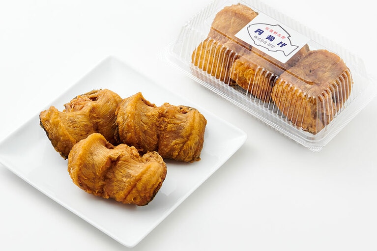 円揚げ 3個入り 600円／辰巳