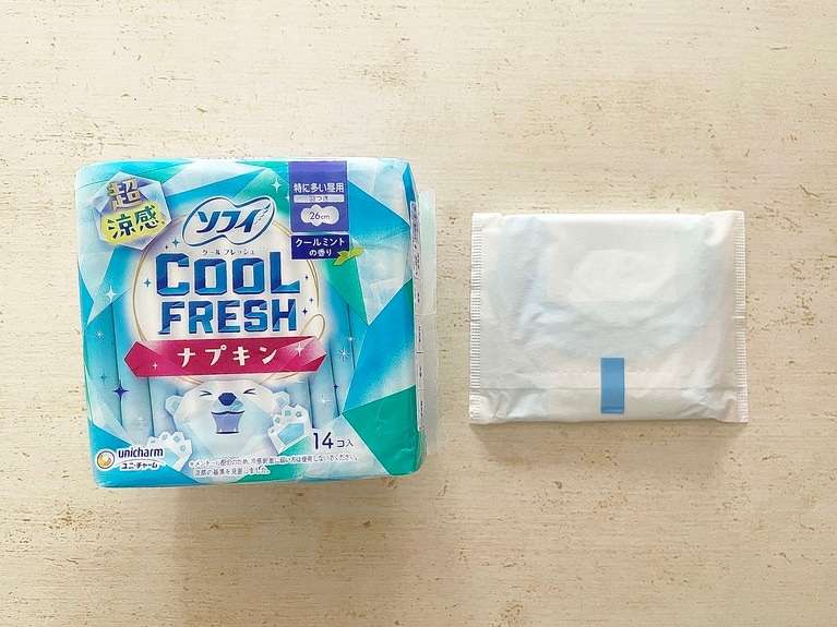 個包装は、メントール成分が逃げにくいよう密閉性の高い作りに。