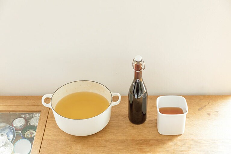 まずはおだしを。